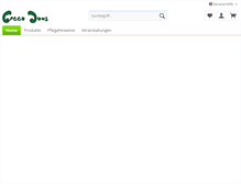 Tablet Screenshot of green-jaws.com